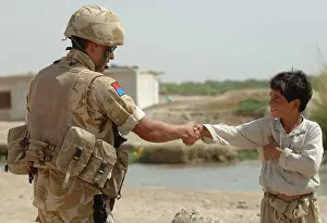 Iraq: A member of the Provincial Reconstruction Team Operations Co