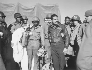 Airmen: Members of the 99th Fighter Squadron of the Army Air Forces