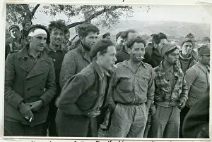 Marx Memorial Library: Members of the Battalion waiting for Harry Pollitt to arrive