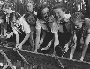 Madel: Members of the BDM at a summer camp, 1939