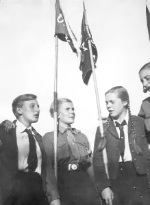 Symbolize: Members of BDM and VDA Youth, 1933