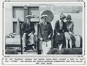 Members of the Bembridge Sailing Club on the Isle of Wight