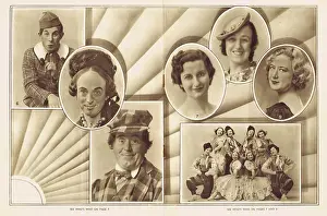 Plumb: Members of the cast of the pantomime Mother Goose