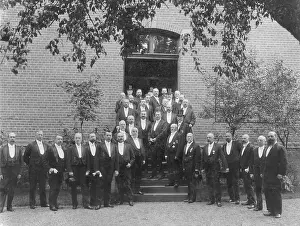 Excellency: Members of the Chamber of Commerce in Krefeld, 1904