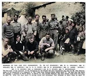 Pugh: Members of the Cho Oyu expedition