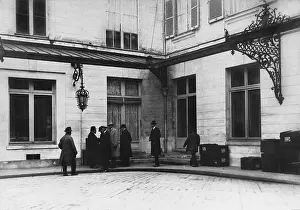 Reservoirs: Members of the German delegation in Versailles, 1919
