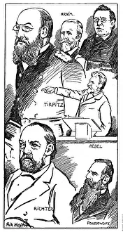 Armin: Members of the German parliament, 1900
