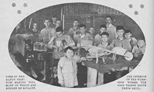 Crippled: Members of Guild of the Poor Brave Things in their workshop