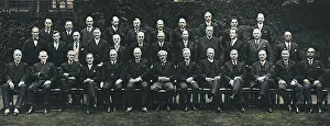 Members of the Imperial Conference assembled at Downing St