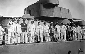 Railing: Members of the Japanese Cabinet, 1929