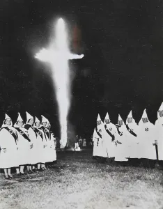 Klan: Members of the Ku Klux Klan