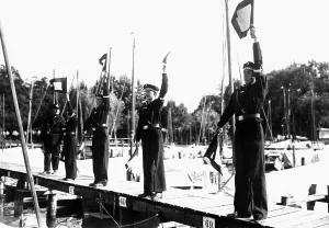 Siam: Members of the Marine-HJ in Berlin, 1934