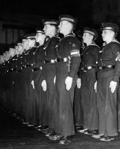 Muster: Members of the Marine-HJ in Berlin, 1935