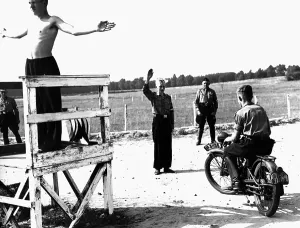 Signals: Members of the Motor HJ at driving lessons, 1938