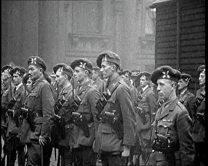 Constabulary: Members of the Royal Irish Constabulary Lining