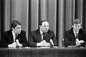 Gaidar: Members of Russian Government Nechayev, Gaidar