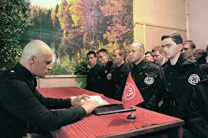 Dubrava: Members of Russian National Unity movement, 1998