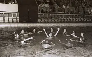 Aqua: Members of Synchronised Swimming Team - Indian Routine