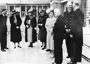 Haakon: Members of various exile governments during