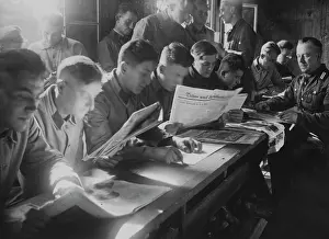 Reichsarbeitsdienst: Members of the Voluntary Labor Service, 1934