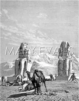 Dismounting: MEMNON COLOSSI/EGYPT