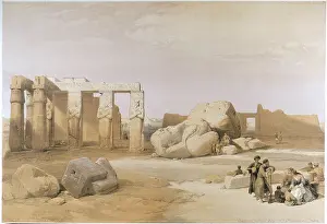 Visage: MEMNONIUM/THEBES/1848