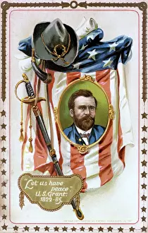 Memorabilia: Memorabilia portrait of Ulysses S. Grant