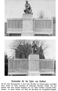 Hamm: Memorial to a mine accident, 1911
