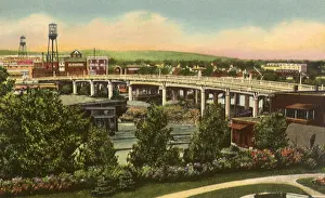Badger: Memorial Bridge. Wasau