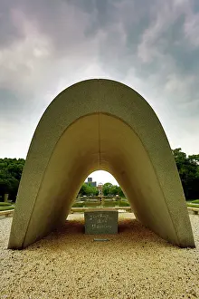 Cenotaph: Memorial Cenotaph and Atomic Bomb Dome, Hiroshima