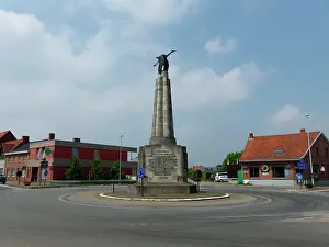 Strung: Memorial column to Captain Georges Guynemer