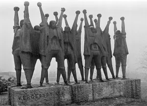 Mauthausen: Memorial in the former concentration camp Mauthausen