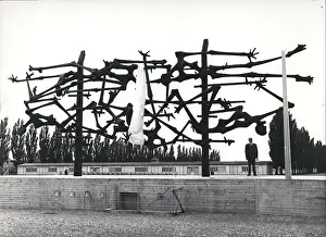 Recreated: Memorial at Dachau concentration camp by Nandor Glid