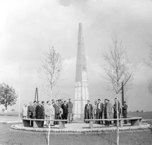 Cheb: Memorial to fallen Americans