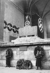 Feldherrnhalle: Memorial for fallen of the Hitler Putsch, 1939