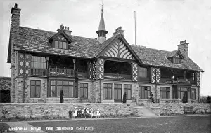 Crippled: Memorial Home for Crippled Children, Rochdale, Lancashire