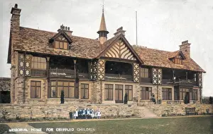 Crippled: Memorial Home for Crippled Children, Rochdale, Lancashire