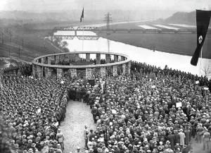 Essen: Memorial inauguration in Essen, 1934