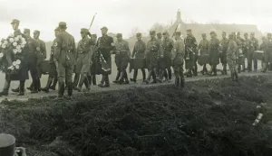 Coffins: Memorial march to Annaberg, 1938