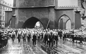 Feldherrenhalle: Memorial march to the Beer Hall Putsch in Munich