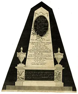 1780s: Memorial, at Portsea to the Crew of HMS Royal George