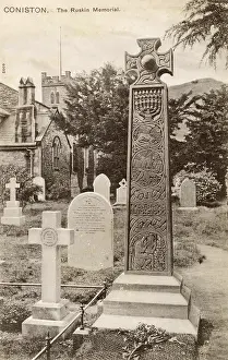 Coniston: Memorial to Ruskin - Coniston, Cumbria