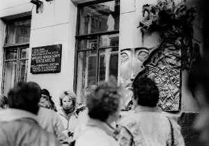 Bolshaya: Memorial to Russian writer Mikhail Bulgakov unveiled