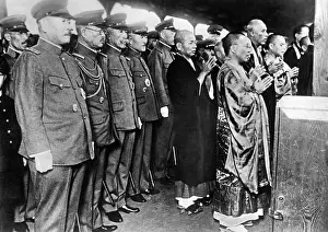 Manchuria: Memorial service in Tokyo, 1932