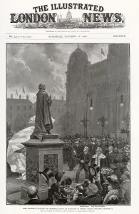 Homage: Memorial Statue of Gladstone Unveiled 1902