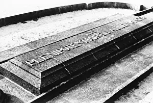 Rethondes: Memorial stone in Compiegne, 1940