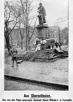 Silesia: Memorial of Wilhelm I in Upper Silesia that