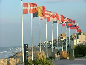 Silenced: The Memorials area St Aubin, Juno Beach, Normandy