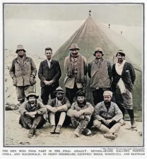 The Men of the 1924 Everest Expedition