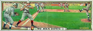 Batter: Two men down